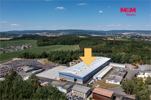 Pronájem skladu / haly, 3 885 m² - 2
