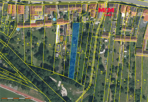 Prodej stavebního pozemku, 993 m² 0