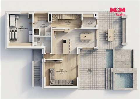 Prodej stavebního pozemku, 1 359 m² - 2