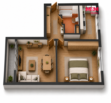 Prodej bytu 2+1, 55 m² 6