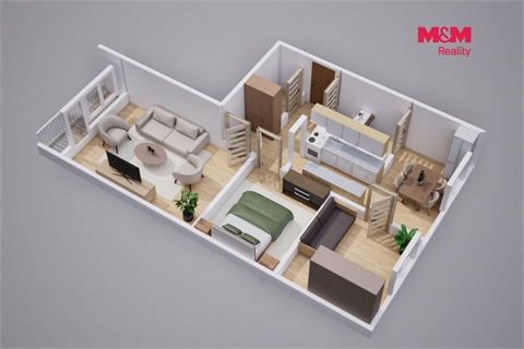 Prodej bytu 2+1, 64 m² - 20