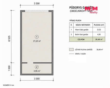 Prodej garáže, 26 m² 4