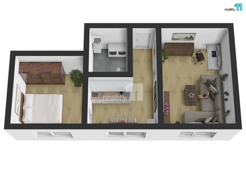 Pronájem bytu 2kk, 46 m² 14