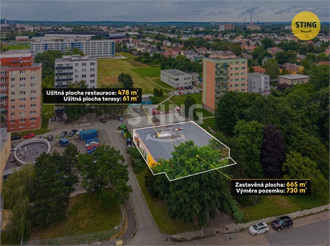 Prodej restaurace, 539 m²