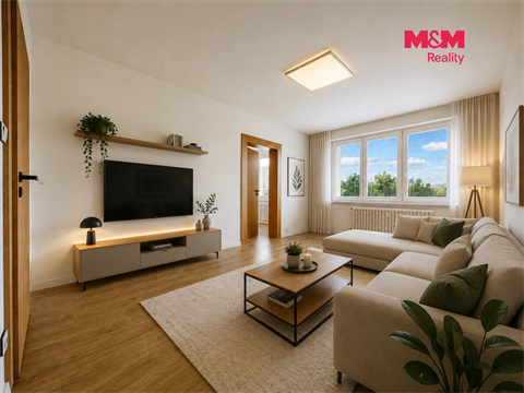 Pronájem bytu 3+1, 72 m² - 2