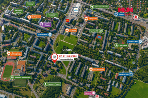 Pronájem bytu 3+1, 72 m² 20