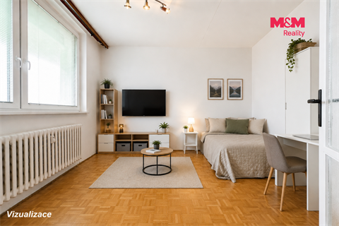 Pronájem bytu 1+1, 34 m² - 2
