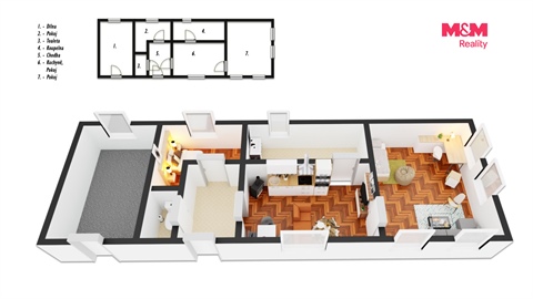 Prodej chaty / chapuly, 100 m² - 0