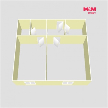 Pronájem bytu 2kk, 60 m² 8