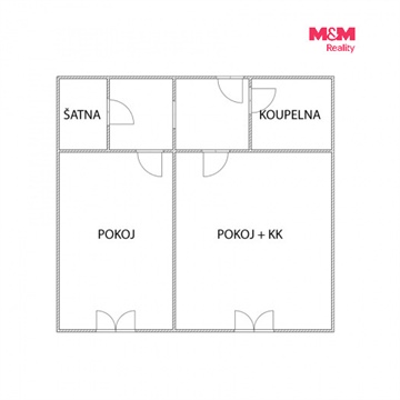 Pronájem bytu 2kk, 60 m² - 8