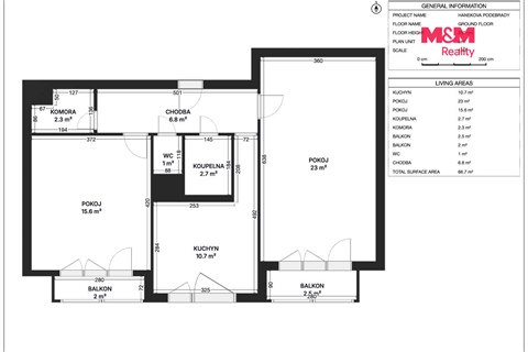 Prodej bytu 2+1, 63 m² - 12