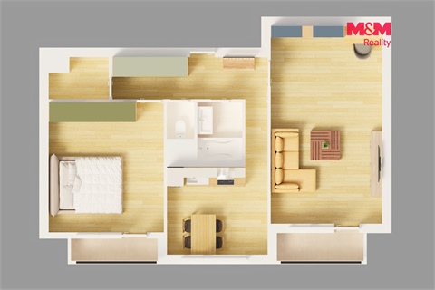 Prodej bytu 2+1, 63 m² 12