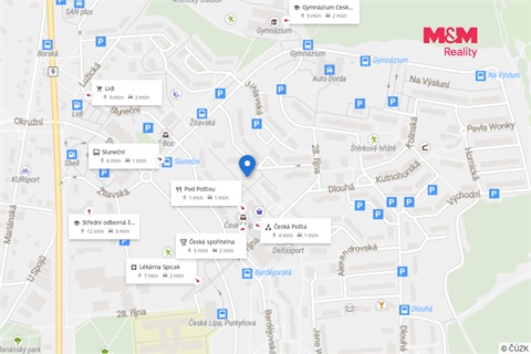 Pronájem bytu 2kk, 39 m² - 0