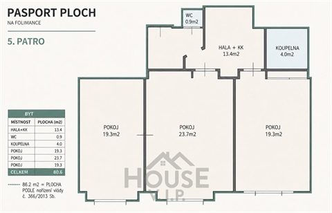 Prodej bytu 3+1, 75 m² - 22