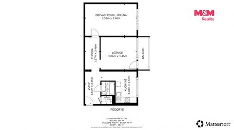 Prodej bytu 2+1, 58 m² 4