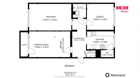 Prodej bytu 3+1, 79 m² - 8