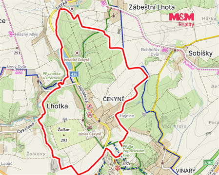 Prodej stavebního pozemku, 827 m² - 8