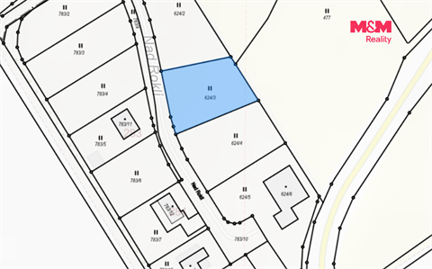 Prodej stavebního pozemku, 827 m² - 4