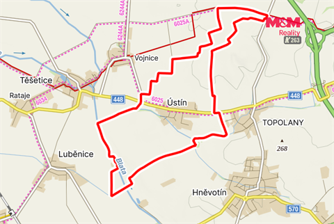 Prodej zemědělské půdy, 11 543 m² - 4