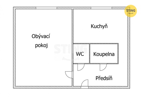 Prodej bytu 1+1, 35 m² - 18