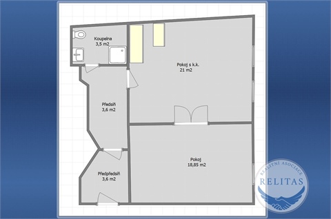 Pronájem bytu 2kk, 47 m² 6