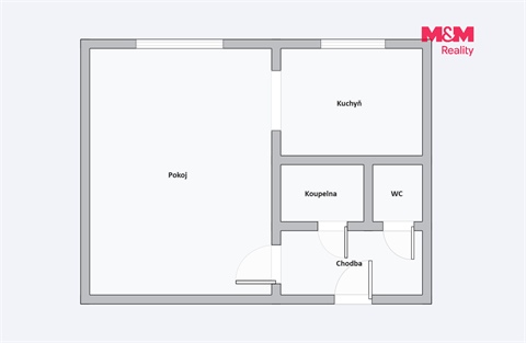 Prodej bytu 1+1, 33 m² - 8