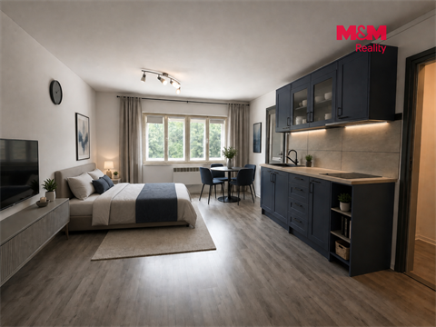 Prodej bytu 1kk, 23 m² - 0