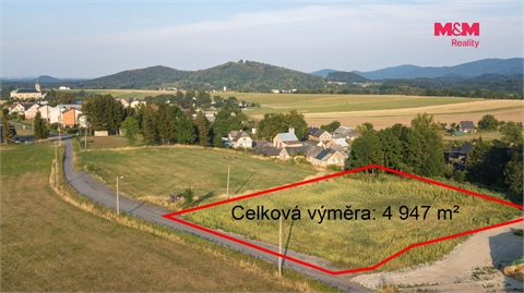 Prodej stavebního pozemku, 4 947 m² - 0