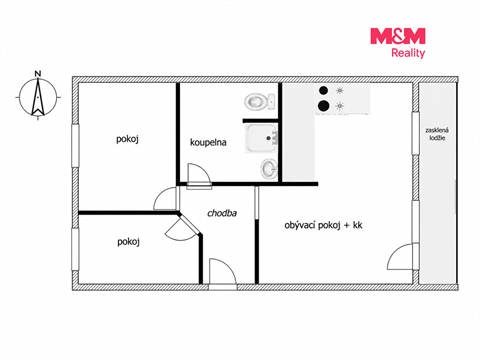 Prodej bytu 3kk, 54 m² - 6
