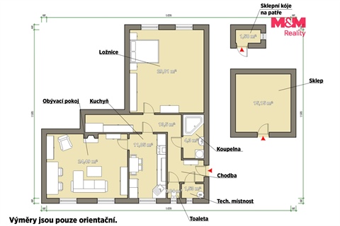 Prodej bytu 3+1, 85 m² 16