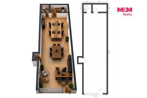 Pronájem obchodních prostor, 87 m² - 4