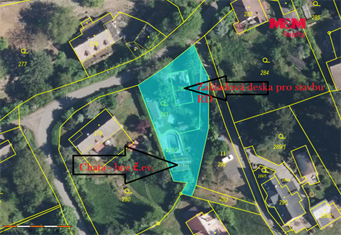 Prodej stavebního pozemku, 858 m² 2