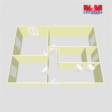 Pronájem bytu 2+1, 59 m² 10