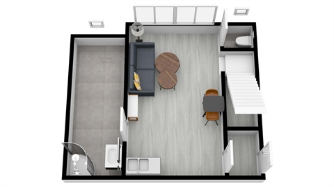 Pronájem bytu 1kk, 82 m² - 2