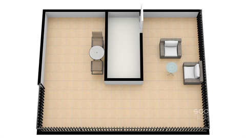 Pronájem bytu 1kk, 82 m² - 4