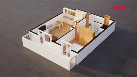 Prodej bytu 2kk, 56 m² - 18