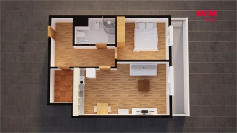 Prodej bytu 2kk, 56 m² 20