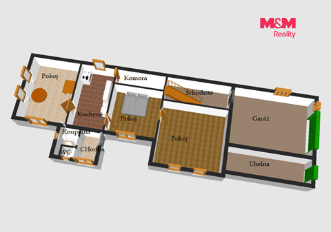 Prodej chaty / chapuly, 71 m² - 14