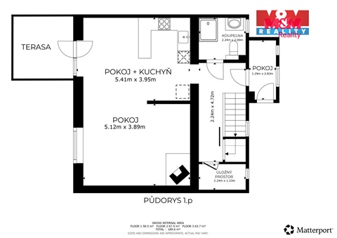 Prodej atypického bytu, 133 m² 12