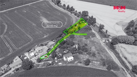 Prodej stavebního pozemku, 1 718 m² 2