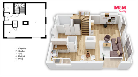 Prodej rodinného domu, 117 m² - 24