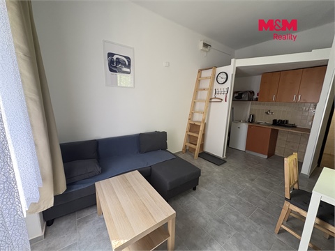 Pronájem bytu 1kk, 23 m² - 0