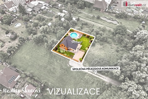 Prodej stavebního pozemku, 902 m² 0