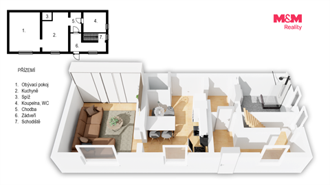 Prodej rodinného domu, 70 m² 10