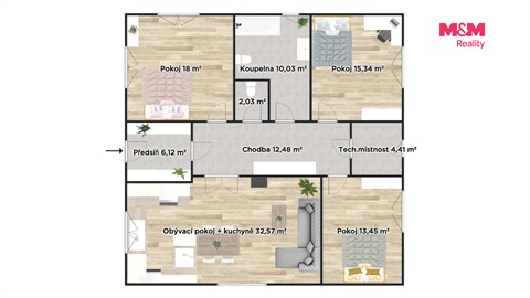 Prodej rodinného domu, 114 m² 18