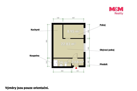 Pronájem bytu 2kk, 41 m² 12