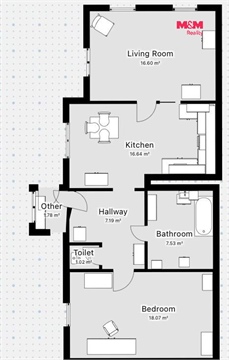 Pronájem rodinného domu, 66 m² - 6