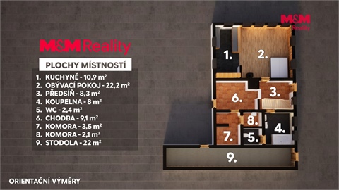 Prodej chaty / chapuly, 124 m² - 24