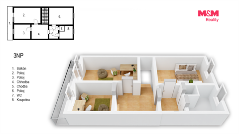 Prodej rodinného domu, 130 m² - 8