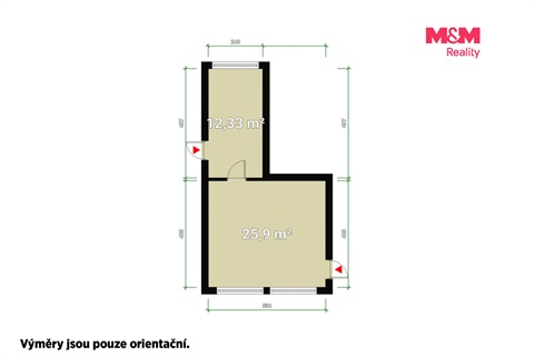 Pronájem obchodních prostor, 38 m² - 14